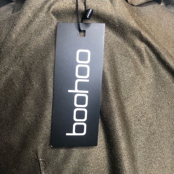 Boohoo Faux Suede Waterfall Jacket - Picture 4 of 4